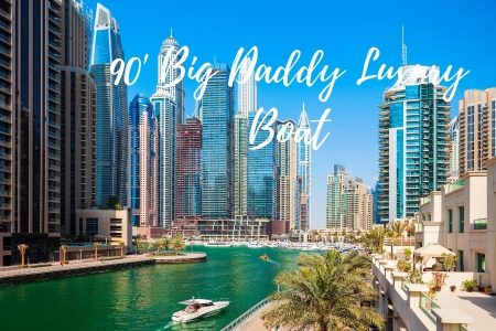 90 feet Big Daddy Luxury Yacht in Dubai